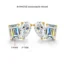 4cttw moissanite-G